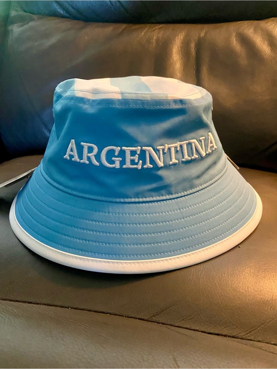 Adidas Other - 🩵🤍⚽️GOOOOOOL! Adidas Argentina Lt. Blue/White Bucket Hat🩵🤍⚽️